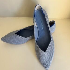Rothy's the Point Something Blue
Sparkle Washable Shoes Wedding Shine